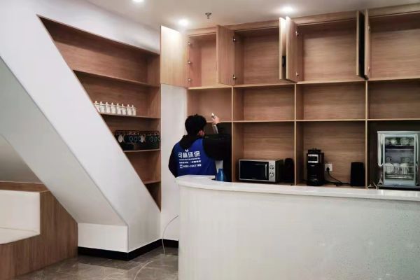 泸州市诚达公证处新办公区 甲醛治理工作开始啦
